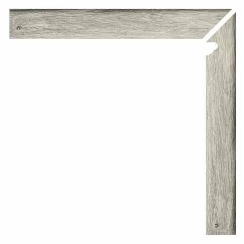 Ступень Ape Ceramica Oregon A031865 Zanquin  Fior. Dcha. Gris 8x60