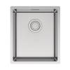 Мойка кухонная Paulmark Lassan 38 Uni LA38-BS Брашированная Сталь, 38x44