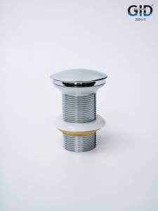 Донный клапан Gid Minucia Ch100 73302K без перелива, хром