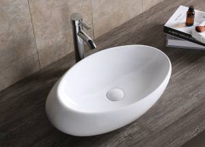 Раковина Cerutti Spa CR0058C белая, 69x45
