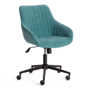 Компьютерное кресло Tetchair Dublin 19347 велюр clermon, бирюзовый, 140