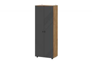 Шкаф Арника Байкал 00-00231225 дуб золотой, графит, двухстворчатый