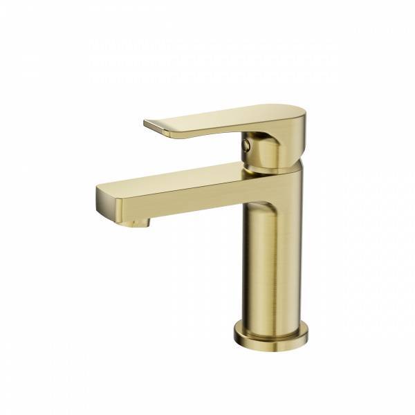 Смеситель для раковины Wonzon & Woghand WW-A40222-BG брашированное золото