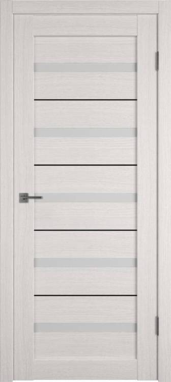 Межкомнатная дверь Владимирская Фабрика Дверей Atum Al 7 Bianco стекло White Cloud BM 800x2000