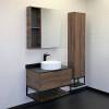 Мебель для ванной Comforty Порто-75 дуб темно-коричневый