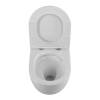 Унитаз подвесной Cezares Stylus-Tor CZR-6601-TH-TOR/CZR-089-SC безободковый, с сиденьем микролифт, белый фото 8