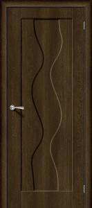 Межкомнатная дверь Bravo 146-0234 Вираж-1 Dark Barnwood 200x90