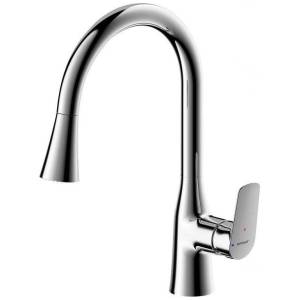 Смеситель для кухни Bravat Rhein F7460564CP-ENG хром