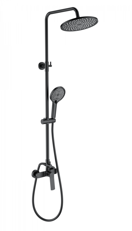 Душевая стойка Wonzon & Woghand WW-B3200-MB черный