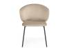 Стул на металлокаркасе Woodville Рикко 674673 темно-бежевый (H-07) / черный фото 3