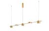 Подвесной светодиодный светильник Crystal Lux Tristan SP5 L1200 GOLD фото 2