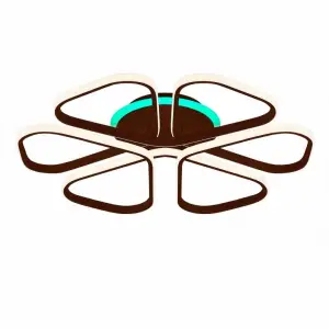 Потолочная люстра Citilux Сезар Смарт CL233A275E Кофе