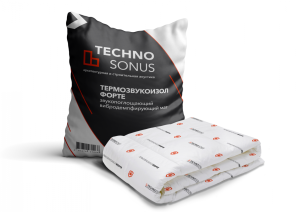 Мат для звукоизоляции ТермоЗвукоИзол Форте 500x150x1.2 (распродажа)