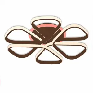 Потолочная люстра Citilux Сезар Смарт CL233A255E Кофе