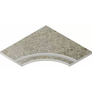 Бордюр Italon Нордика X2 620090001058 Сильвер Анголаре Раунд 60x60