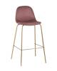 Стул барный Stool Group Валенсия BC-91003B HLR-44 пыльно-розовый, золотые ножки