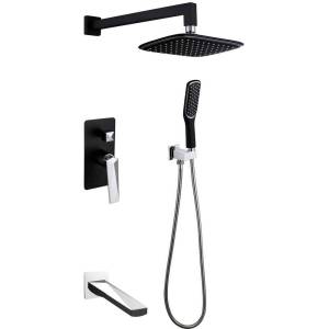 Душевой комплект Boheme Venturo 374-B-2 черный
