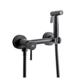 Гигиенический душ Fashun A57503-7 черный, со смесителем