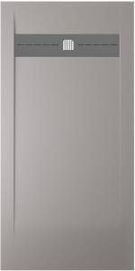 Поддон для душа Allen Brau Infinity 8.21006-PGM без накладки, платина, 1600х800