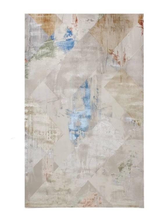 Ковер Balat Vena 0961A L.BEIGE_MULTI Прямоугольник 0.8x1.5