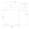 Бра TK Lighting 4108 Deva White фото 3