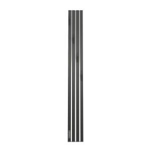 Полотенцесушитель электрический Point Пиано PN19722BC 150x1200, черный, хром