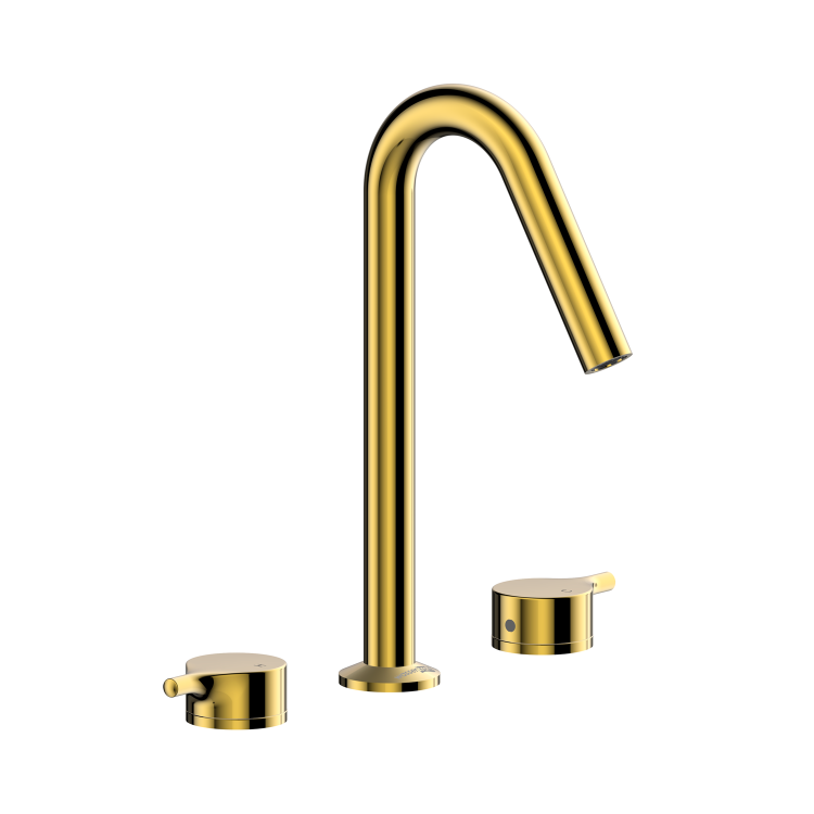 Смеситель для раковины Wasserkraft Rhein (Рейн) 9935PG золото глянцевое