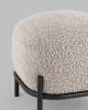 Пуф Stool Group Стоун vd-pf-stone-tr-beige серо-бежевый, букле фото 4