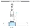 Тройник VALTEC 3/4 (VTr,132,N,0005) внутренняя-наружная резьба, никелированная латунь фото 6