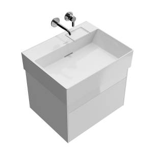 Тумба с раковиной Kerama Marazzi Logica белоснежный, 70 см, раковина LO.wb.70.0