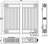 Радиатор стальной Kermi FTV 120500501R2Y тип 12 фото 4
