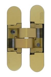 Скрытые петли Profil Doors Krona Koblenz 1019 26 с накладками золото матовое (комплект из 2 шт)