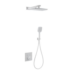 Душевой комплект Wonzon & Woghand WW-D2017-B-MW белый, с термостатом