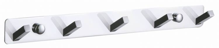 Вешалка Wonzon & Woghand WW-9385-5 с 5 крючками, хром