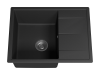 Мойка кухонная Misty Титан TIT-65х51-01 антрацит, 65x51 фото 5