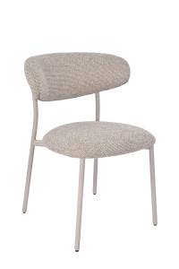 Стул Stool Group Ayla DX-2547X QY004-10 бежево-зеленый, кремовые ножки