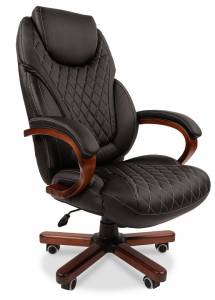 Кресло для руководителя Chairman 406 00-07117089, 7117089 Черный