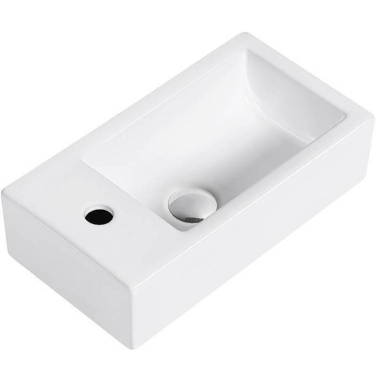 Раковина beWash BK4525CT001 45 см, белая глянцевая