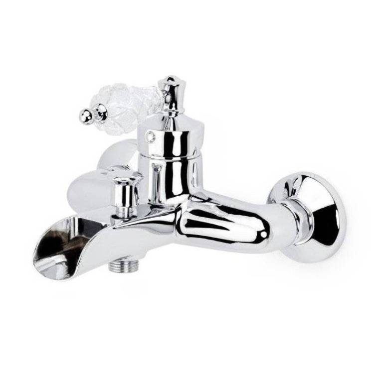 Смеситель для ванны Boheme Vogue Crystal 223-CRST хром