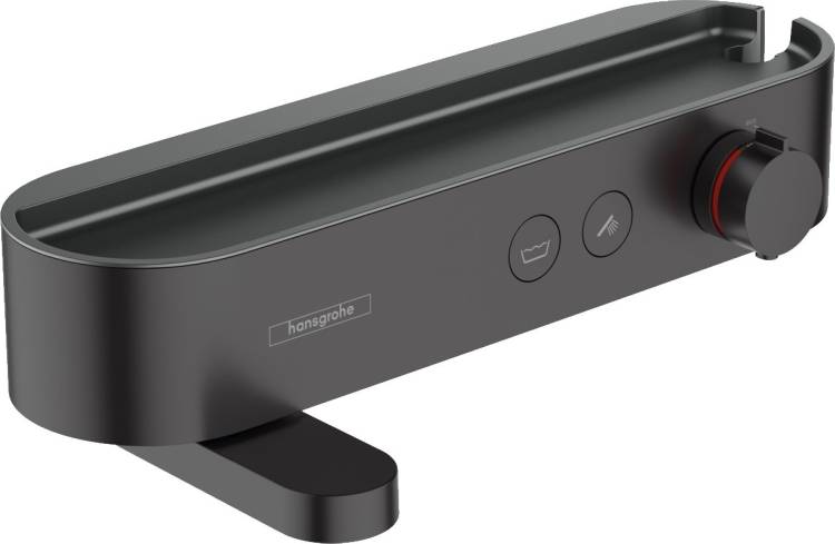 Термостатический смеситель Hansgrohe ShowerTablet Select 24340670 матовый черный