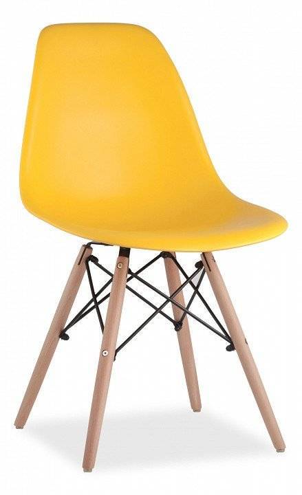 Стул Stool Group Eames Wood SGR_8056PP_YELLOW
