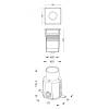 Ландшафтный светильник Deko-Light Easy COB Square III WW 730468 фото 2