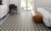 Керамогранит Dna Tiles Sync 125634 Flower Blue 15x15 фото 2