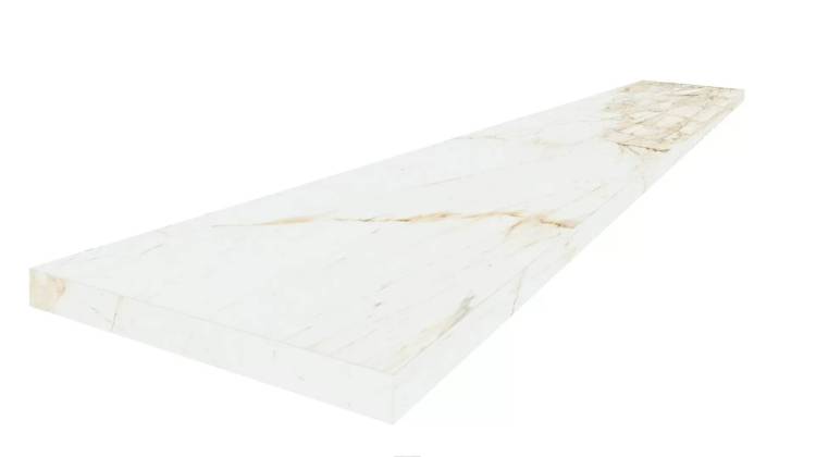 Ступень ColiseumGres Canova 620070002812 White Scalino 60 Ang.Sx 33x60