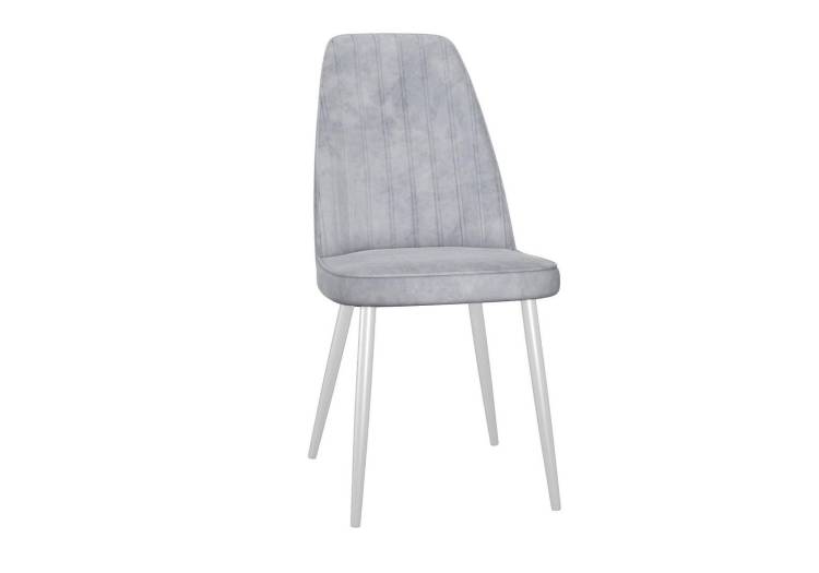 Стул Дик DikLine 326 00-00074244 B22 GREY, ножки белые