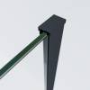 Душевой уголок Vincea Soft 2 VSR-3SO29011CLB профиль черный, стекло прозрачное, 110x90x200 фото 4