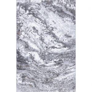 Ковер Safyun Dokuma Merry MR 100 GREY Прямоугольник 0.8x1.5