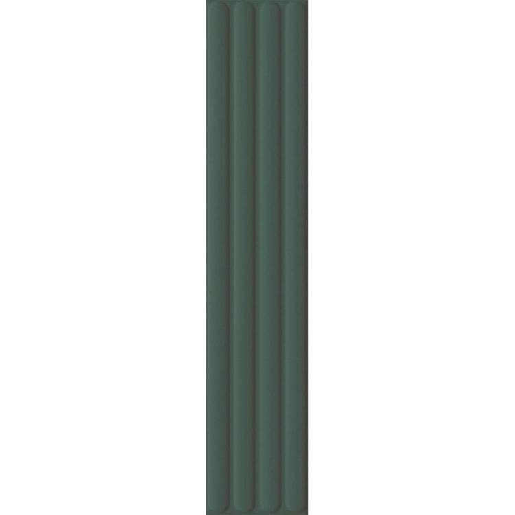 Керамическая плитка Dna Tiles Plinto Out Green Matt 10.7x54.2