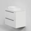 Тумба с раковиной La Fenice Elba Twin Bianco NFNC-01-ELB-B-80-2-3-M-GG белая матовая, 80 см фото 6