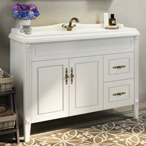 Тумба с раковиной Comforty Палермо-120 00004142367 белый